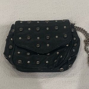 Studded chain bag